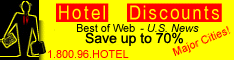 Hotel Discount Rates up to 75% Off
